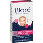 Biore Deep Cleansing Pore Strips - 14 pack