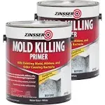 Zinsser 276049CT Mold Killing Primer – 2 / Carton – White