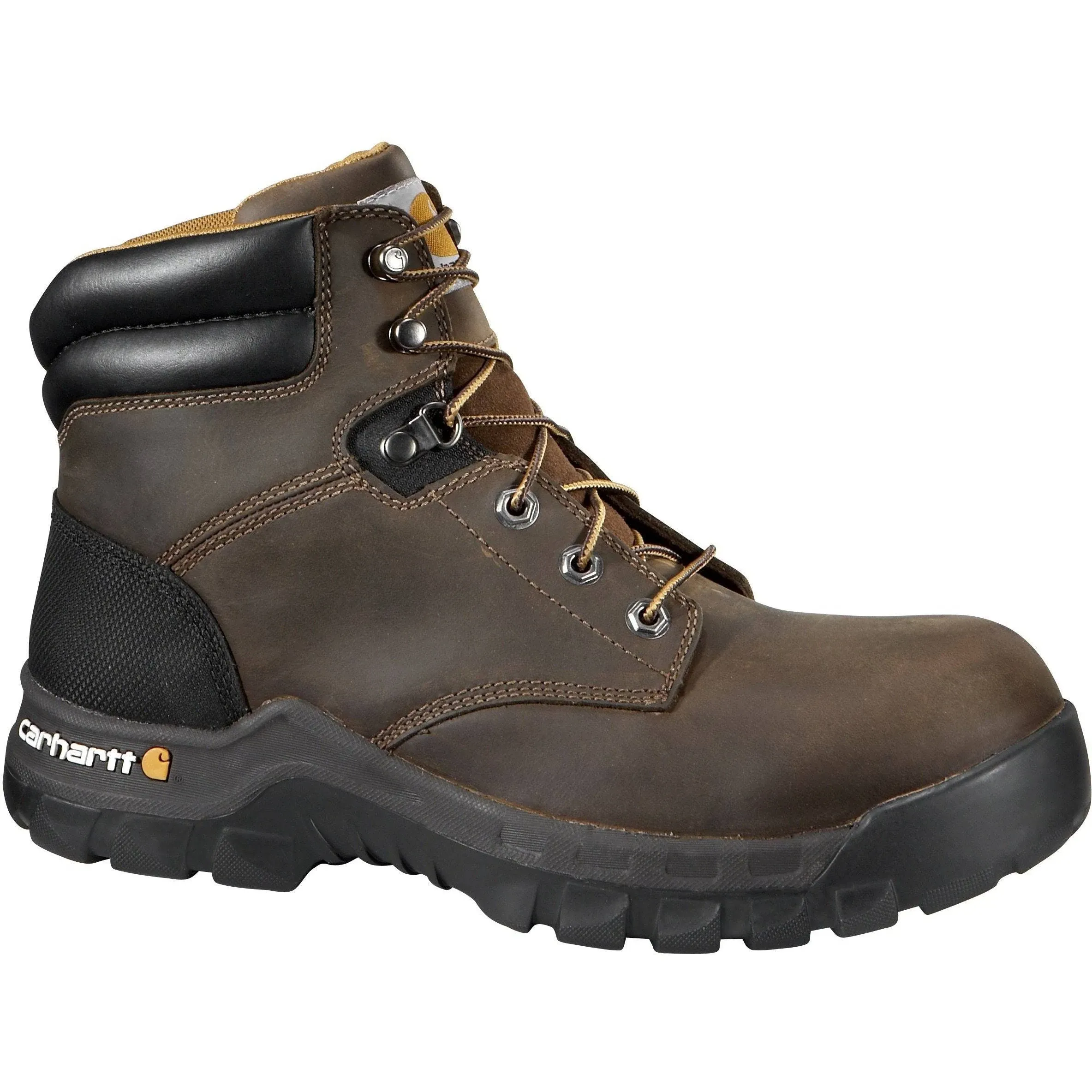 Carhartt Women's 6" Brown Rugged Flex Work Boots - Composite Toe