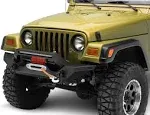 Rough Country Front Full Width LED Bumper for 87-06 Jeep Wrangler YJ/TJ - 10595