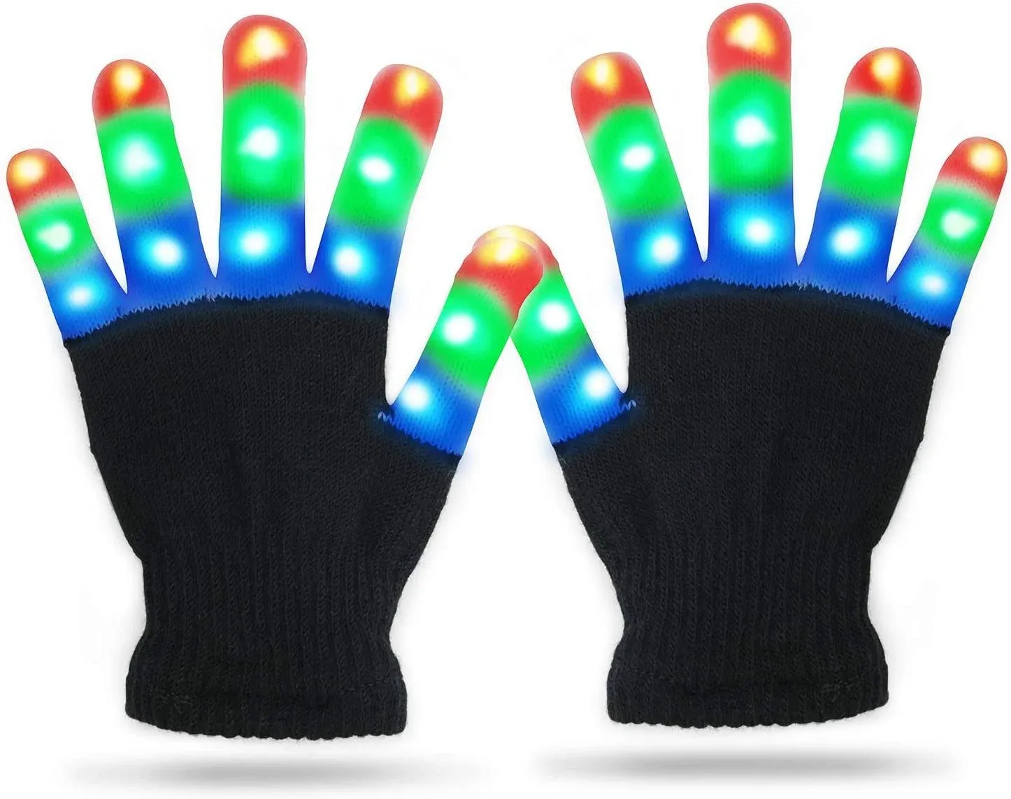 Party Favors for Kids, Viposoon Children LED Finger Light Gloves Cool Toys