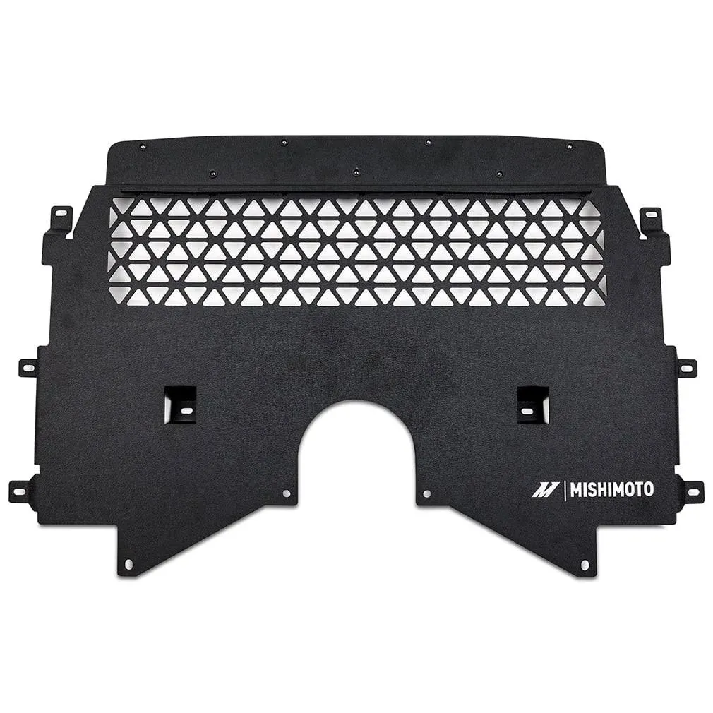 For 2021+ BMW G8X M2/M3/M4 Mishimoto Skid Plate Wrinkle Black MMSD-G80-21WBK