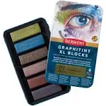 Derwent Graphitint XL Blocks - Assorted, Set of 6