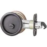 Kwikset Privacy Round Pocket Door Lock