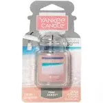 Yankee Candle Pink Sands Car Jar Air Freshener, Fresh Scent