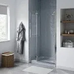 Swiss Madison Voltaire 48" x 36" Single-Threshold, Right-Hand Drain, Shower Base in Grey