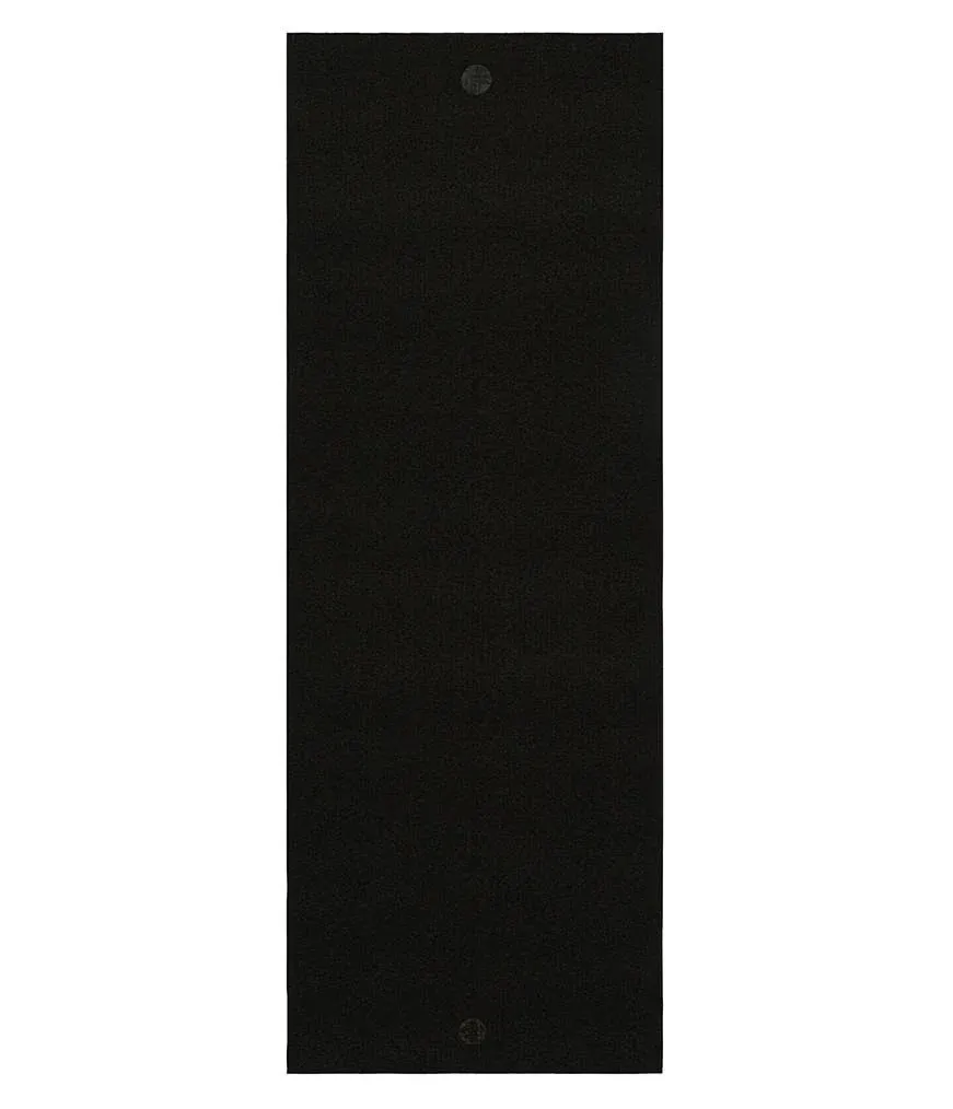 Manduka Yogitoes Yoga Mat Towel - Onyx (Black)