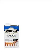 Clear Watco Teak Oil Finish