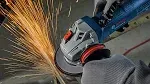 Bosch GWS10-450P-RT 120V 10 Amp 4-1/2 in. Corded Ergonomic Angle Grinder with Lock-On Paddle Switch (Renewed)