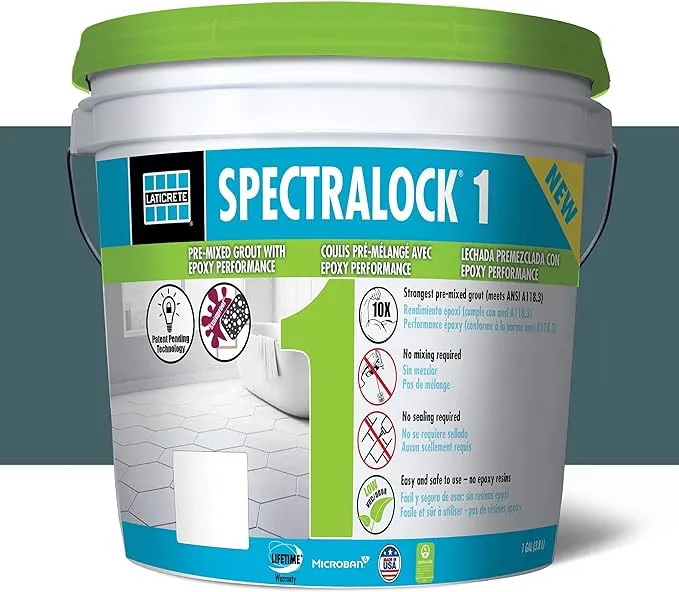 Laticrete SPECTRALOCK 1 Pre-Mixed Grout - 1 Gallon - Twilight Blue