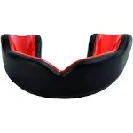 Oral Mart Black/Red Youth Mouth Guard for Kids Youth Mouthguard for Karate, Flag Football, Martial Arts, Taekwondo, Bo