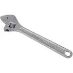 Olympia Tools 24" Adjustable Wrench, Heavy Duty Drop Forged Steel, Chrome Plated, Precision Machined Jaws, Rust Resistant