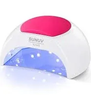 SUNUV SUN2C 48W UV Light for Nails UV LED Nail Lamp with 4 Timer Settings