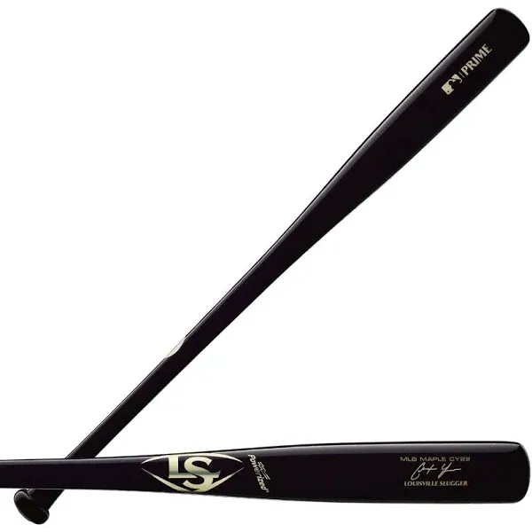 Louisville Slugger MLB Prime Maple CY22 Christian Yelich Wood Baseball Bat: WBL2435010