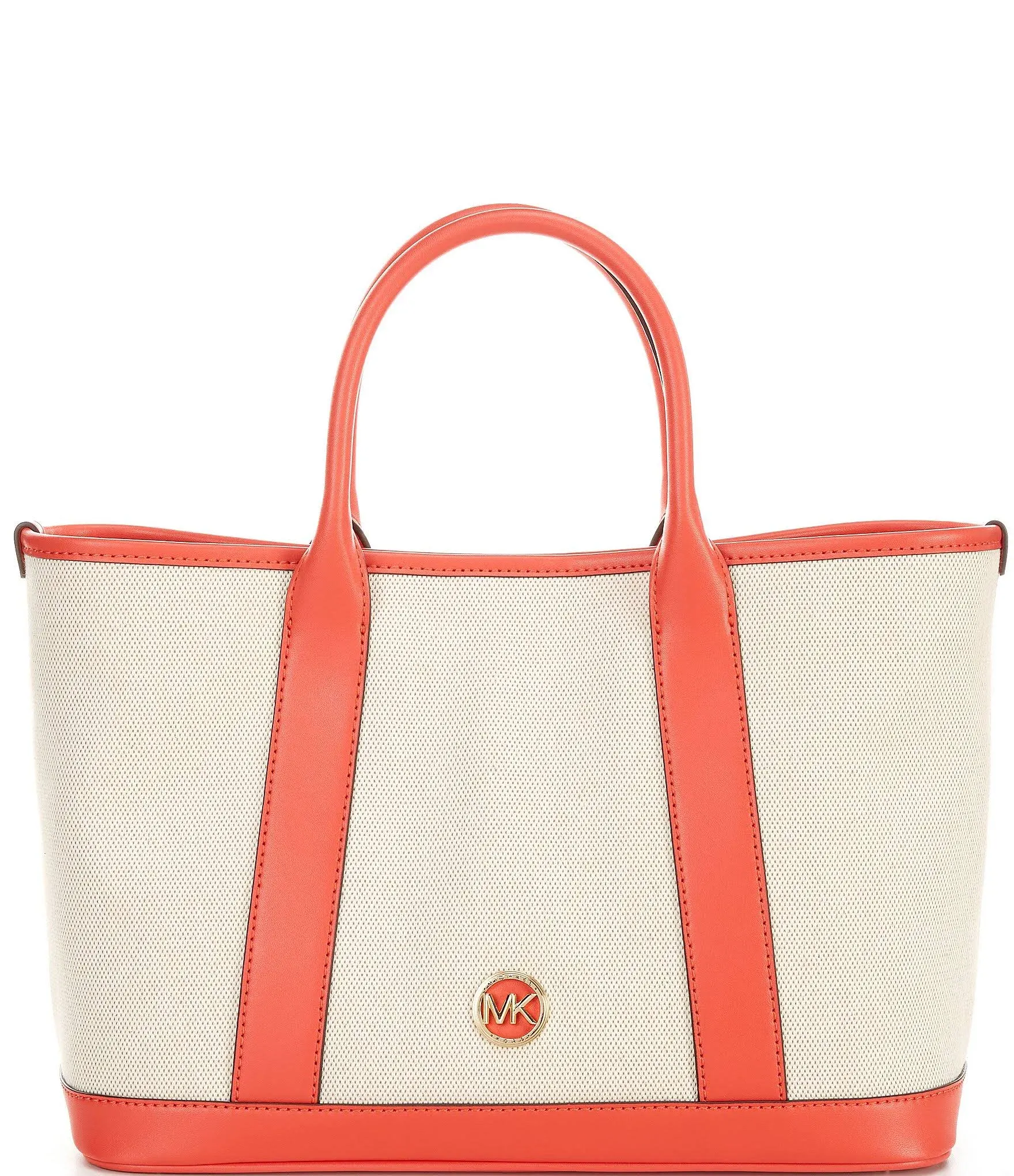 Michael Kors Luisa Medium Satchel, Spiced Coral