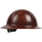 Dynamic WolfJaw Fiberglass Full Brim Hard Hat with Wheel Ratchet