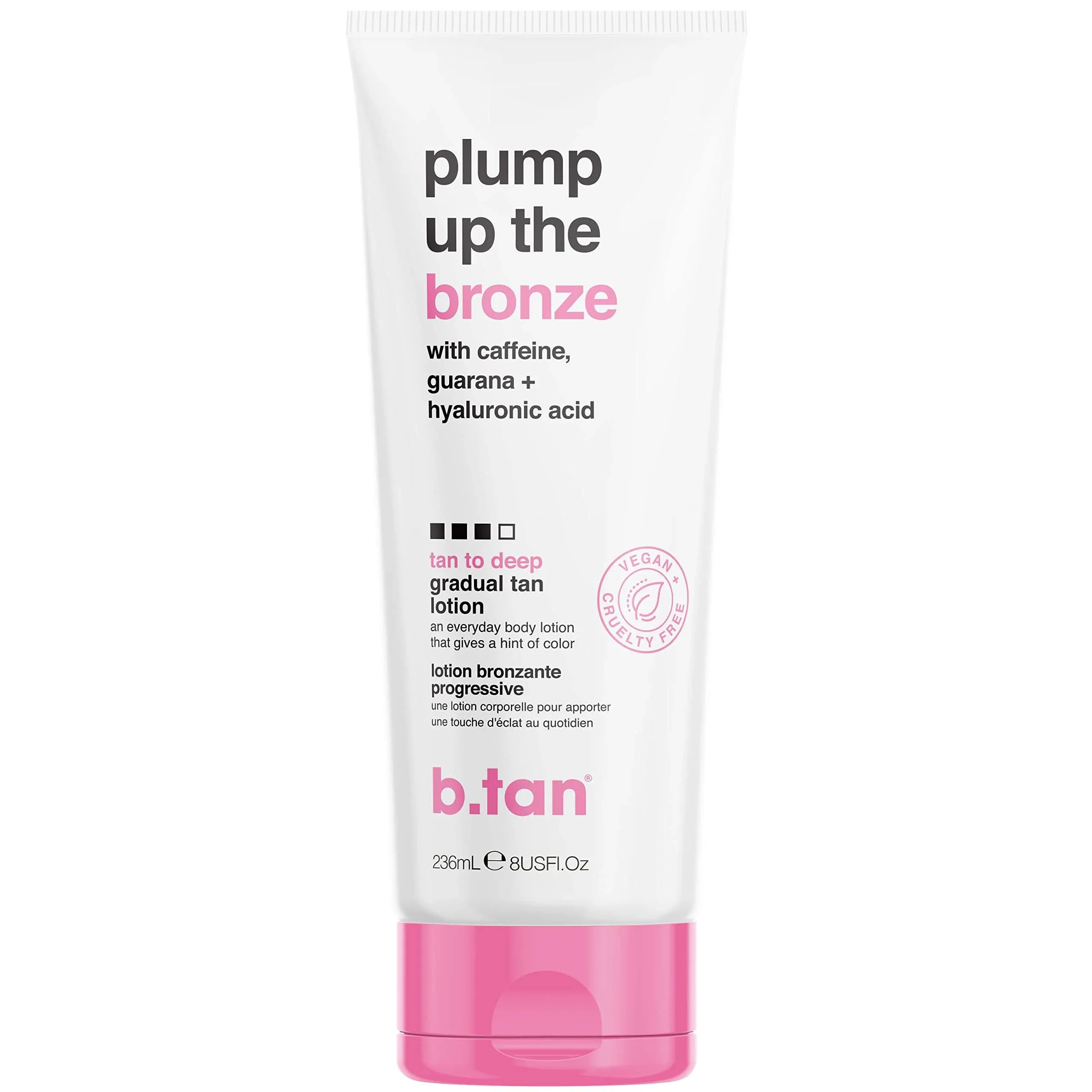 B.Tan Plump Up The Bronze Gradual Tan Lotion - 8 fl oz