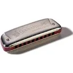 Hohner M544BX-C Progressive Golden Melody 10 Hole Key of C Harmonica