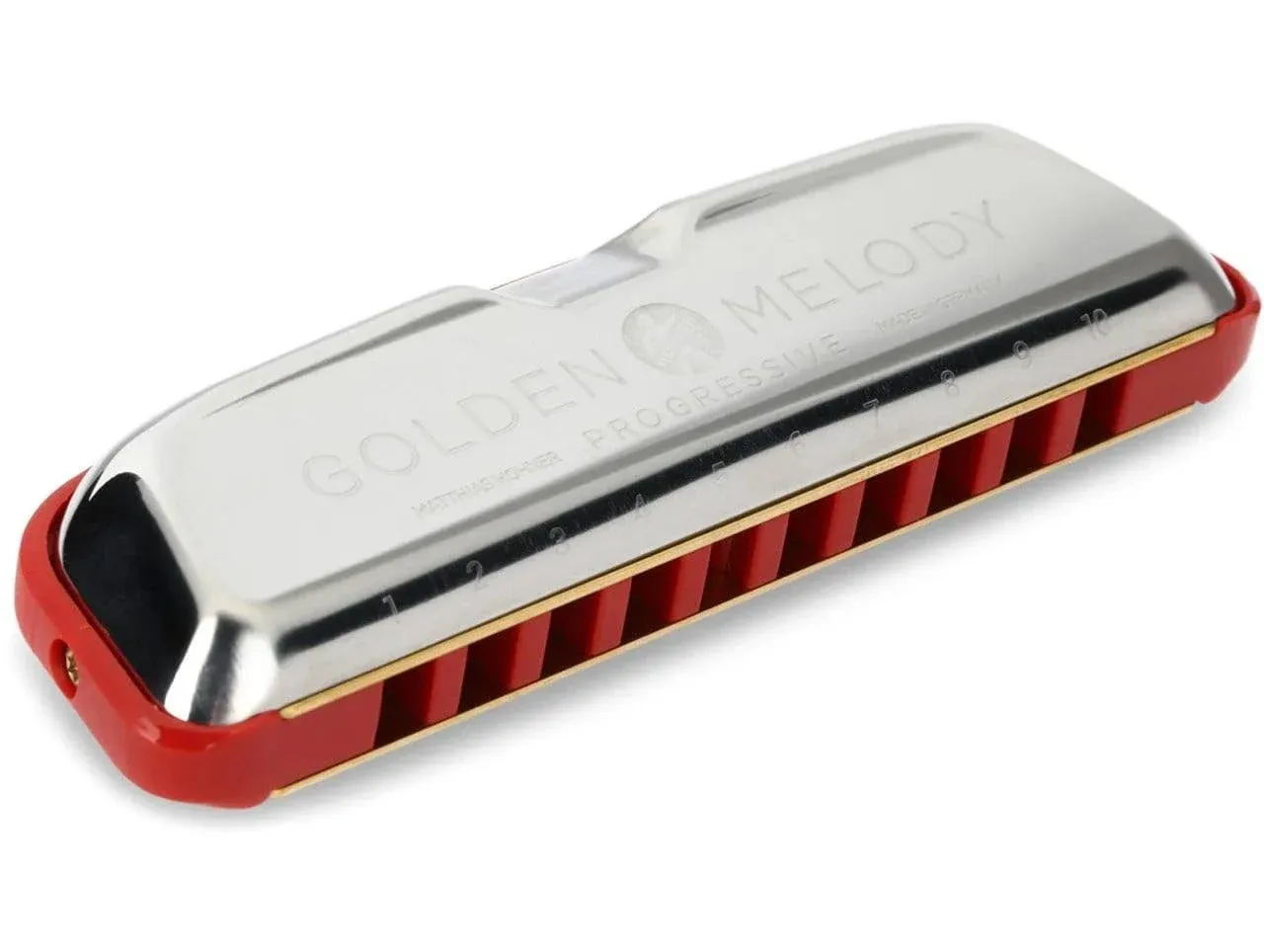 Hohner Golden Melody Harmonica - Key of A Version 2