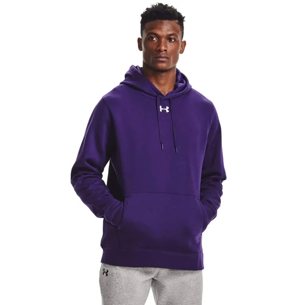 Under Armour UA Rival Fleece 2.0 Team Hoodie - Men's, Purple, Large, 1300123500LG