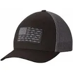 Columbia PFG Mesh Fish Flag Ball Cap - S/M - Black