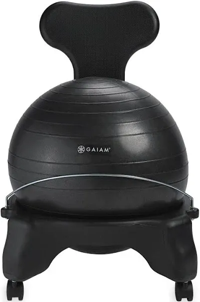 Gaiam Classic Balance Ball Chair - Blue