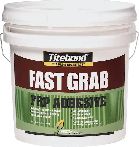 Titebond 4054 Fast Grab FRP Adhesive 4-Gallon