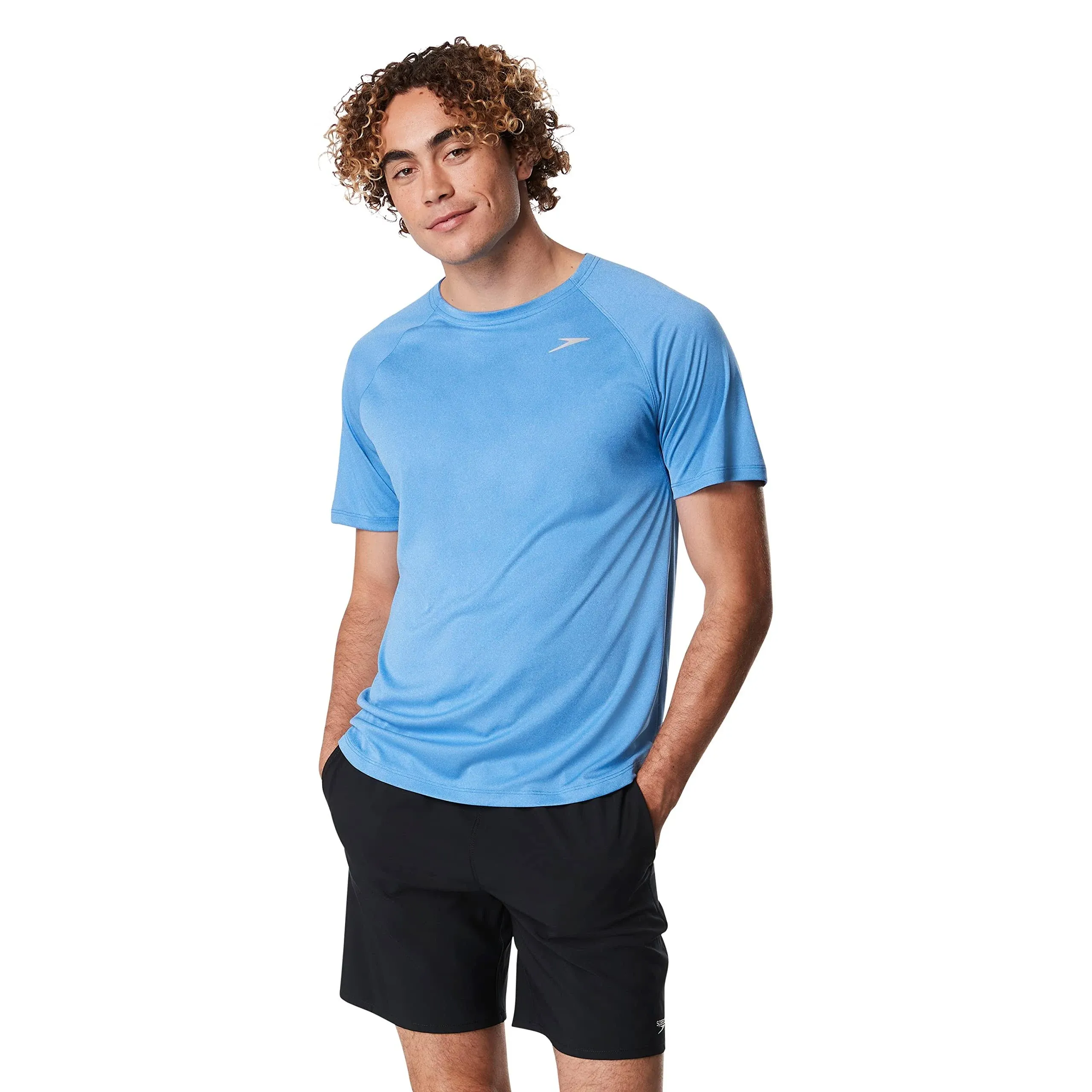 Men's Speedo Quick-Dry UPF 50+ Swim Tee