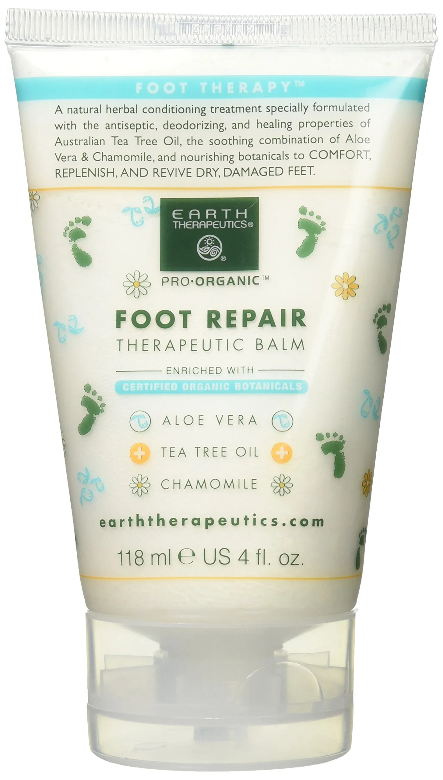 Earth Therapeutics Foot Repair Balm 4 oz Balm