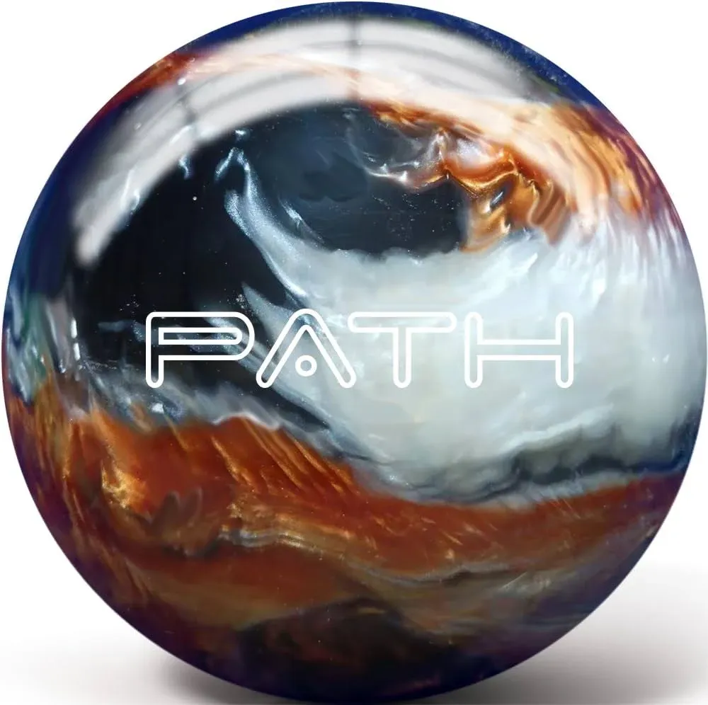 Pyramid Path Black/Silver/Caramel Bowling Ball