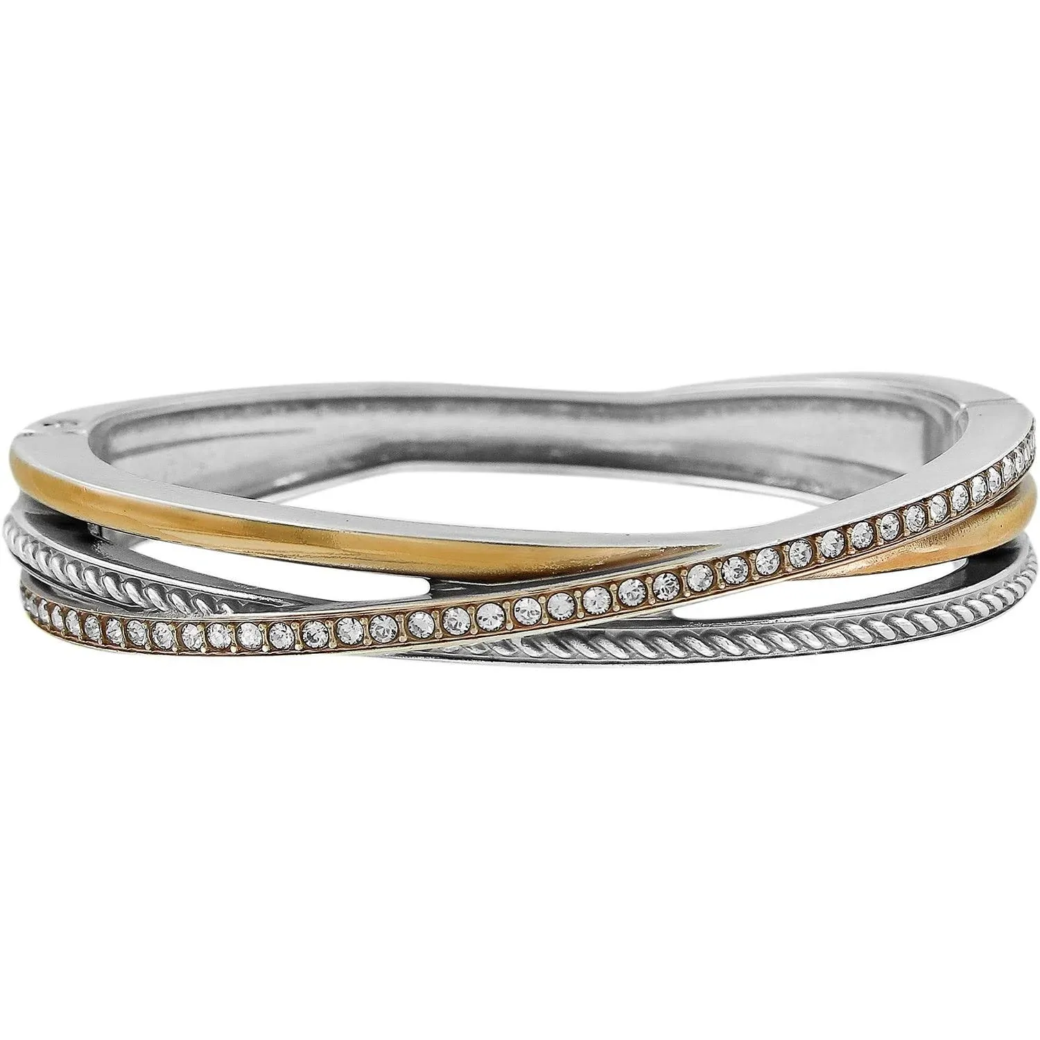 [Brighton] Neptune's Rings Narrow Hinged Bangle