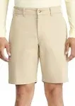 Izod Men's Saltwater 9.5" Flat Front Chino Shorts - Size 32