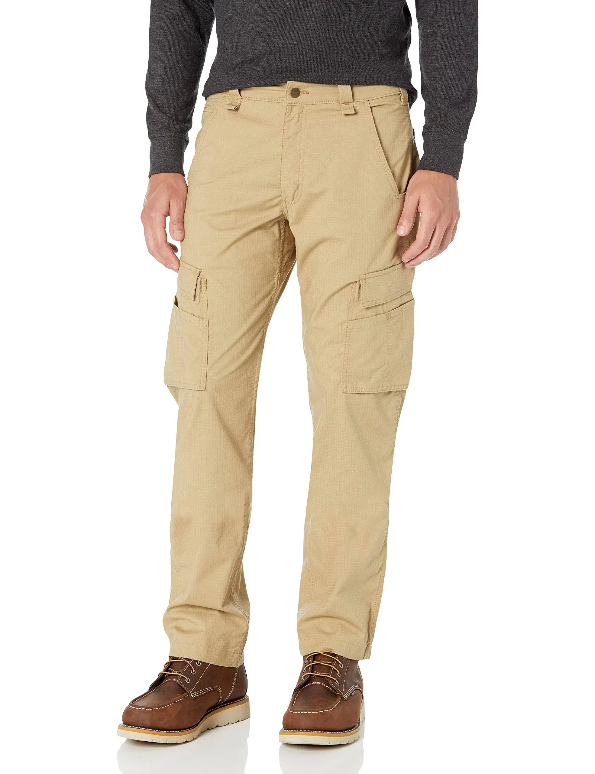 Carhartt 105296-DKHW31L30 Force Relaxed Fit Ripstop Cargo Work Pant, D