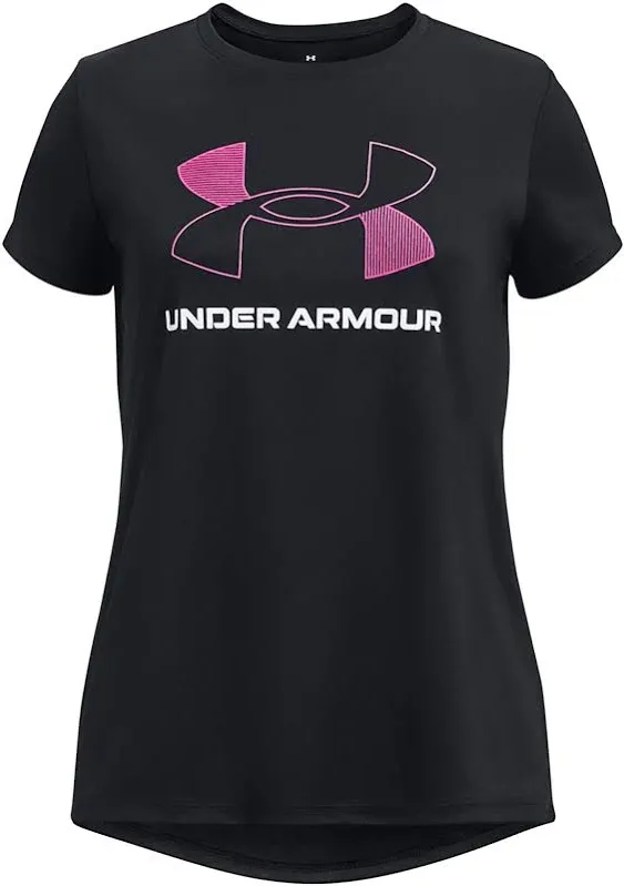 Under Armour Girls' Tech Big Logo Short Sleeve T-Shirt