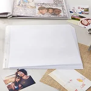 Recollections White Scrapbook Refill Pages