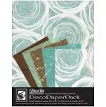 Black Ink Deco Paper Pack-Whimzy DP-706