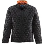 Adult Refrigiwear Men's Lightweight Diamond Quilted Jacket 8705RBLK