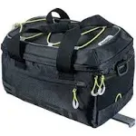 Basil, Miles MIK, Trunk Bag, 7 L, Black/Lime