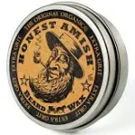 EXTRA Grit Beard Wax  -by Honest Amish - 100 % Natural and Organic - Hair Control Wax