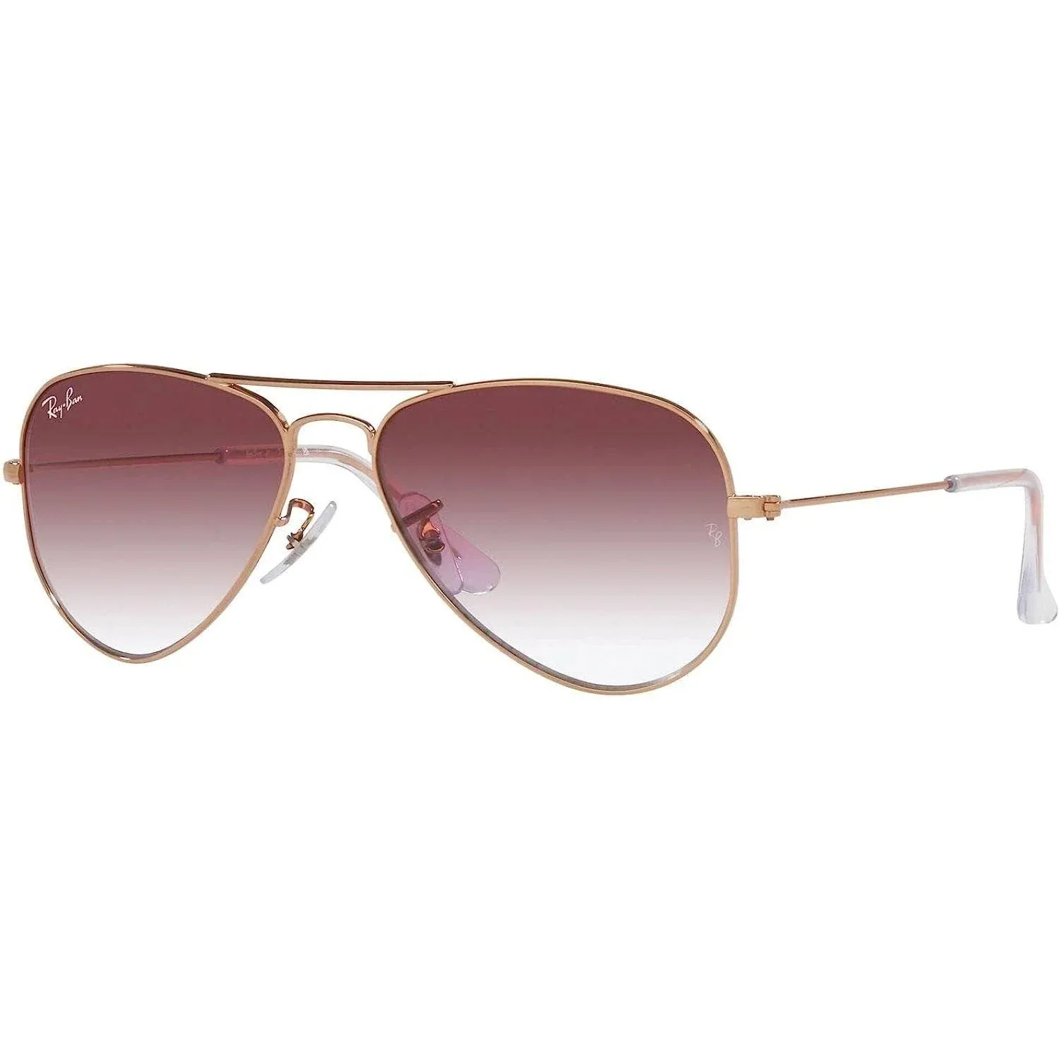 Ray-Ban Junior RJ9506S Sunglasses (Gold/Violet - Aviator - Kids)