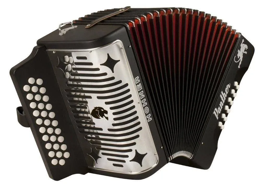 Hohner Panther Accordion G/C/F Keys | Reverb