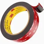 EMITEVER Double Sided Tape, Heavy Duty Mounting Tape, 15Ft x 0.6In Two Sided ...