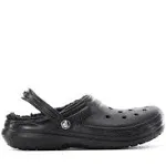 Crocs Kids Classic Lined Clog - Black