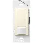 Lutron MS-OPS2-BI Maestro Occupancy Sensor Switch - Single-Pole - Biscuit