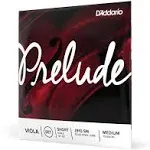 D'Addario Prelude Viola String Set, Short Scale, Medium