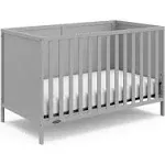 Graco - Theo 3-in-1 Convertible Crib - Pebble Gray