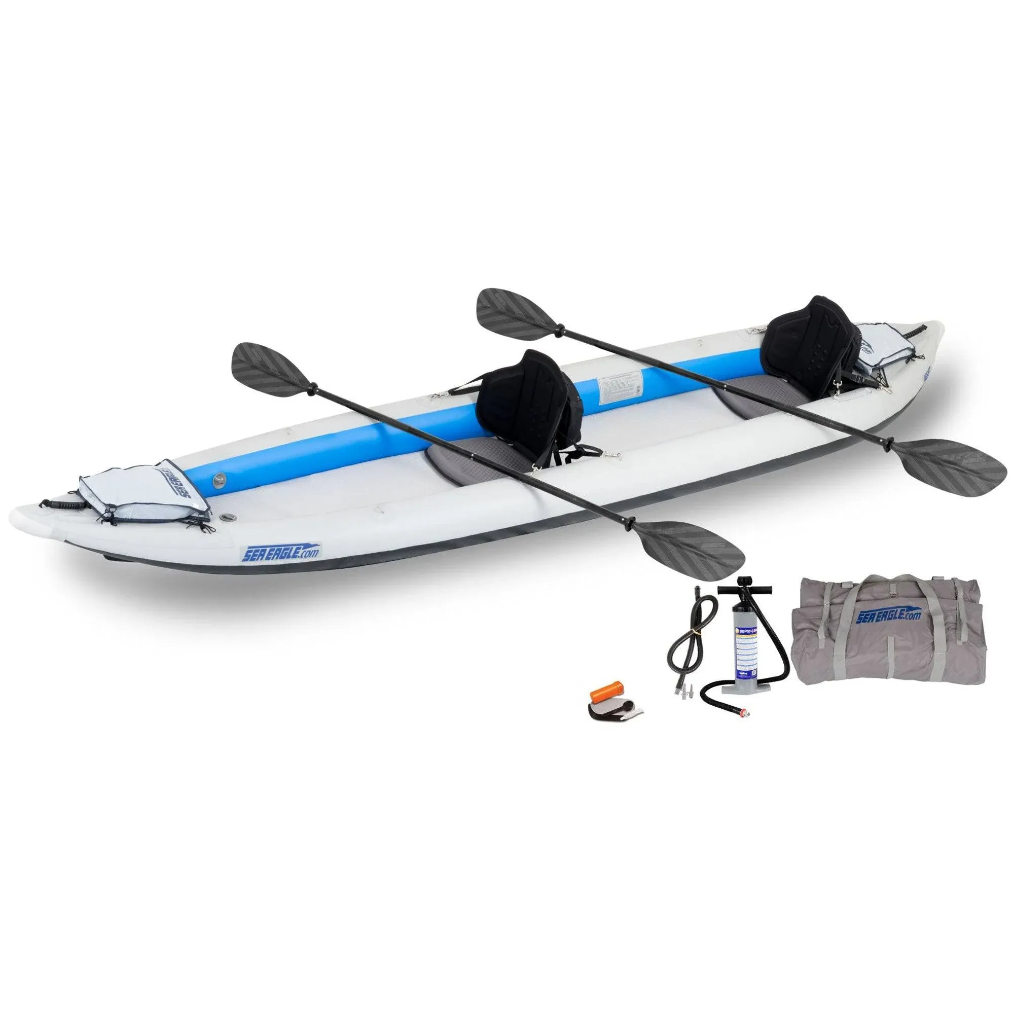 Sea Eagle 2 Person, Inflatable Kayak Pro Package, Smoother Paddling Experience