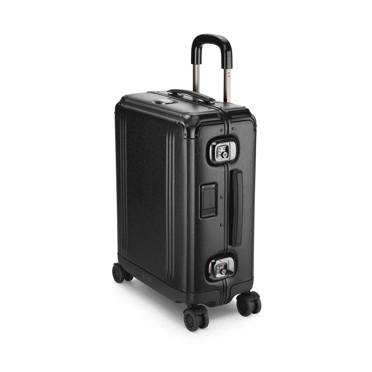 Zero Halliburton Pursuit Aluminum Continental Carry-On Case Black