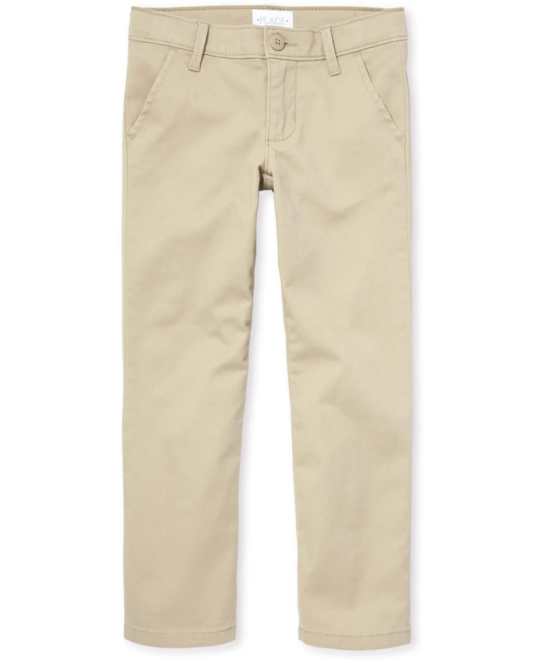 The Children's Place Girls' Uniform Stretch Skinny Chino Pants