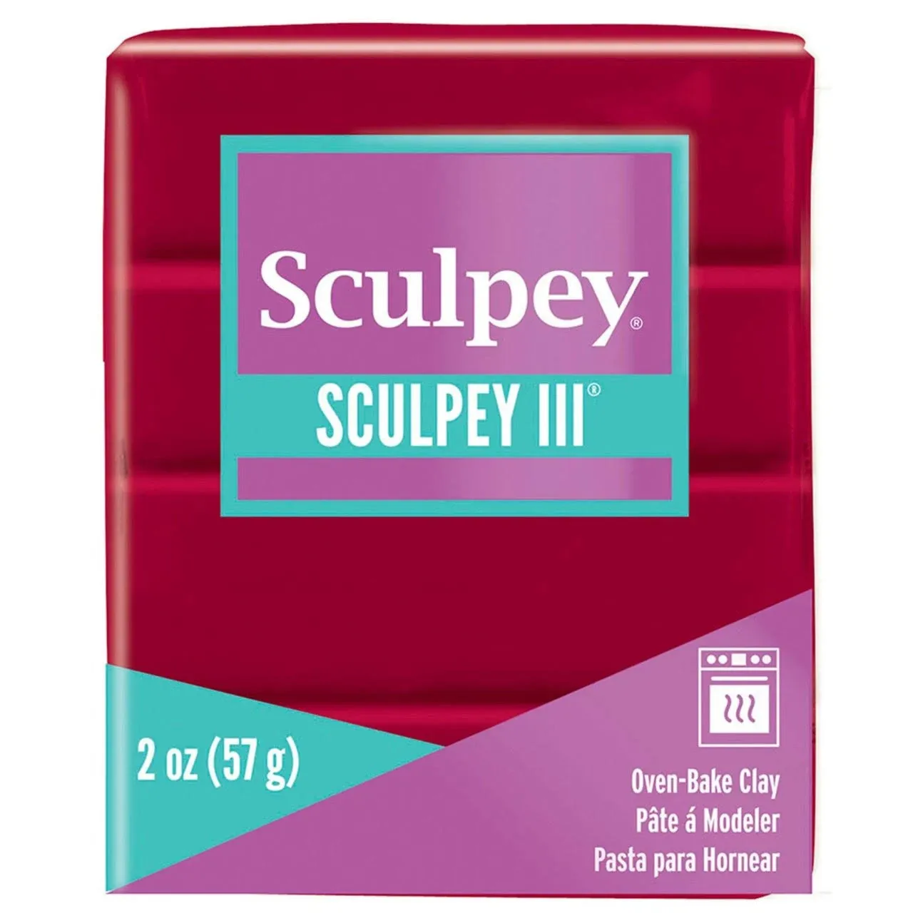 Sculpey III Clay 2 oz. Red